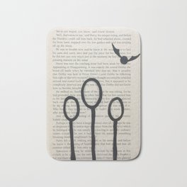 Quidditch! Bath Mat | Keepers, Harrypotterbooks, Game, Chasers, Golden Snitch, Black And White, Snitch, Typography, Order Of The Phoenix, Hogwarts 