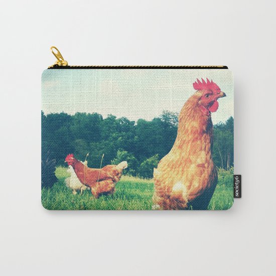 The Life of a Chicken Carry-All Pouch