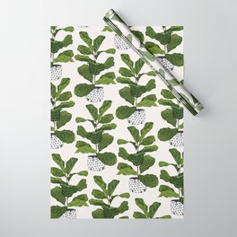 Fiddle leaf fig Tree Wrapping Paper