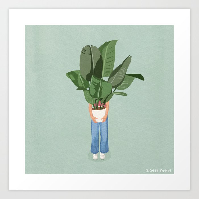 New Plant New Me Art Print