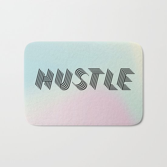 Hustle Gradient (everyday 6/365) Bath Mat