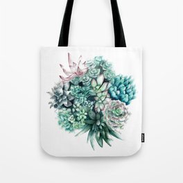 Cactus circle Tote Bag