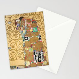 Gustav Klimt - Fulfillment, Stoclet Frieze Stationery Card