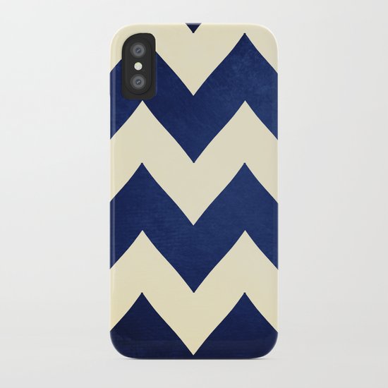 Fleet Week - Navy Chevron iPhone Case
