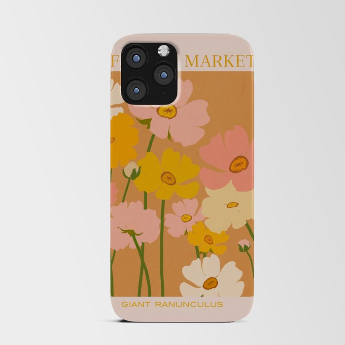 Flower Market - Ranunculus #1 iPhone Card Case