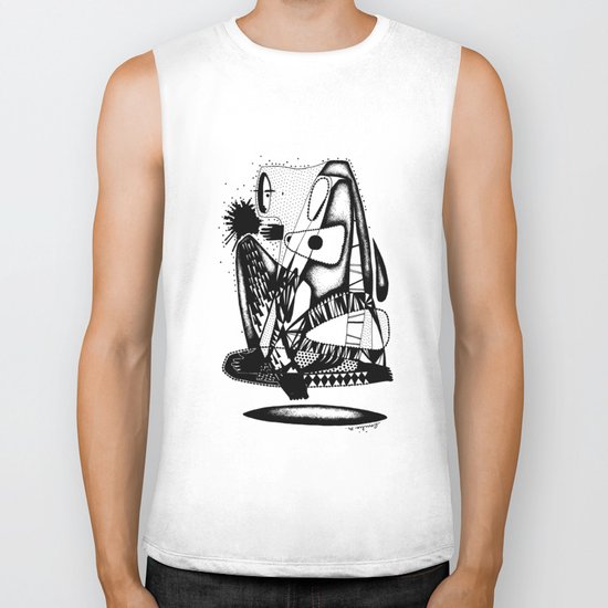What you hold - Emilie Record Biker Tank