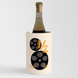 Federico Fellini, 8 e 1/2 (eight and half) italian movie poster, 8 1⁄2, otto e mezzo Wine Chiller