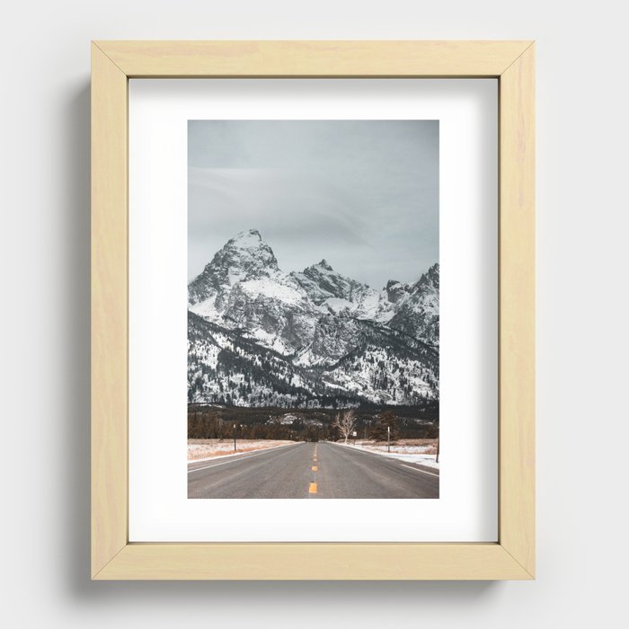 Long Way Home Recessed Framed Print