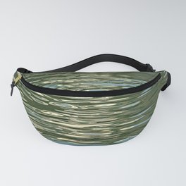 River Lake Water Surface Texture  Fanny Pack
