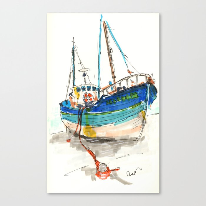 Nets Out Canvas Print