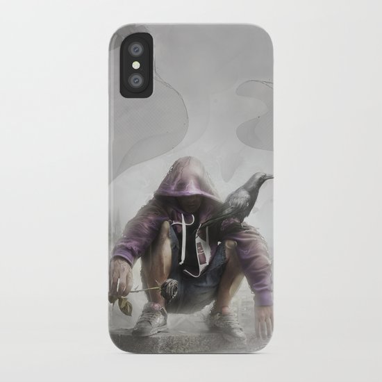 The Crow of Zagreb iPhone Case