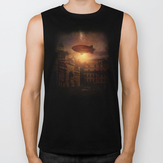 A Trip down the Sunset II Biker Tank
