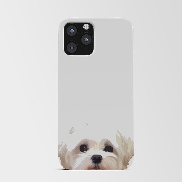 Cute Dog iPhone Card Case