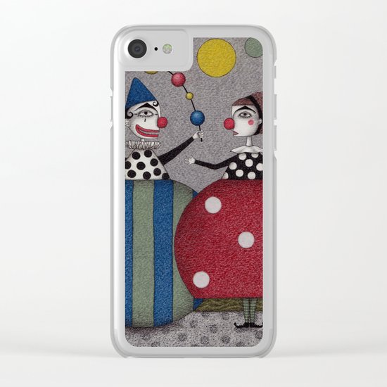 Ball Game (2) Clear iPhone Case