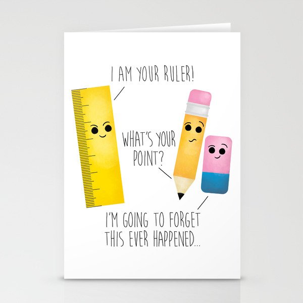 I Am Your Ruler Stationery Cards