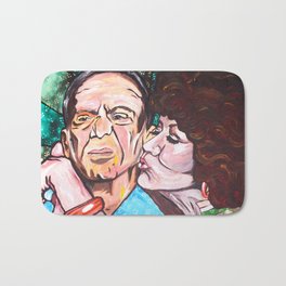 Mr. & Mrs. Roper Bath Mat | Painting, Movies & TV, People, Pop Art 