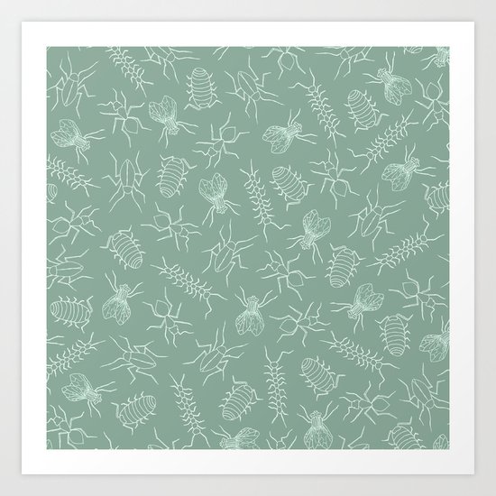 Bugs Art Print