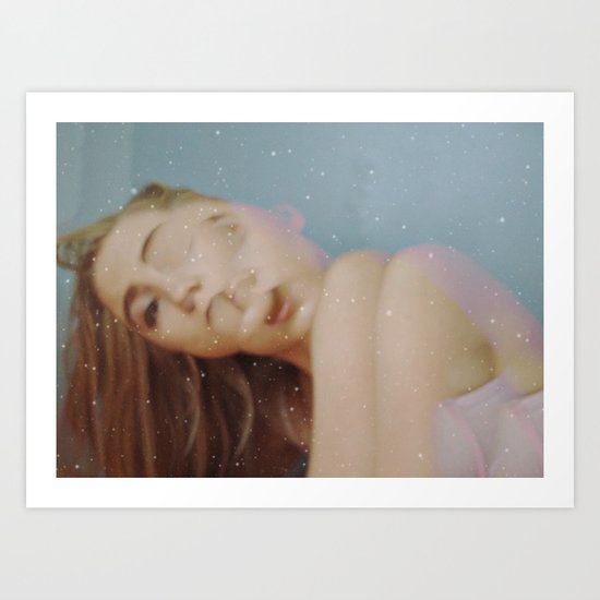 Gray as Snow Art Print