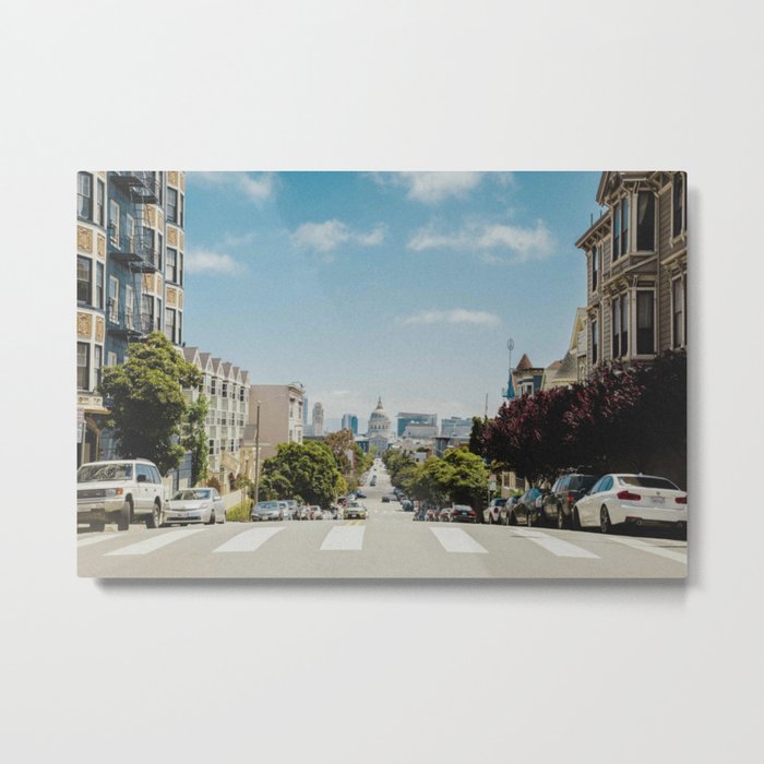 Downtown San Francisco (Color) Metal Print