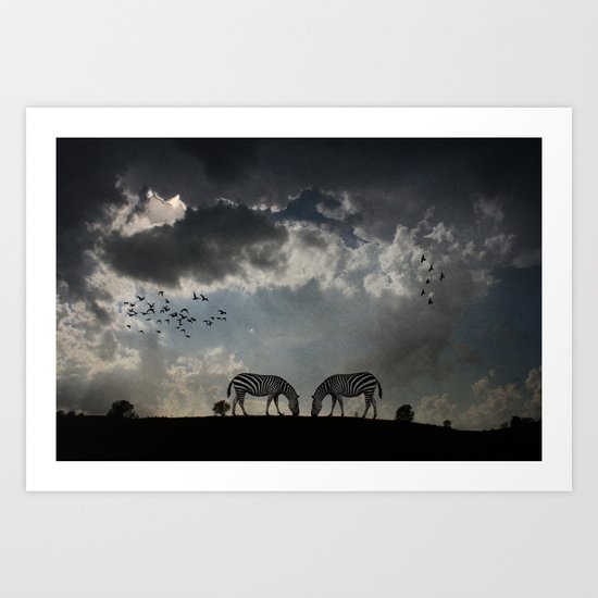 On the Hill Art Print