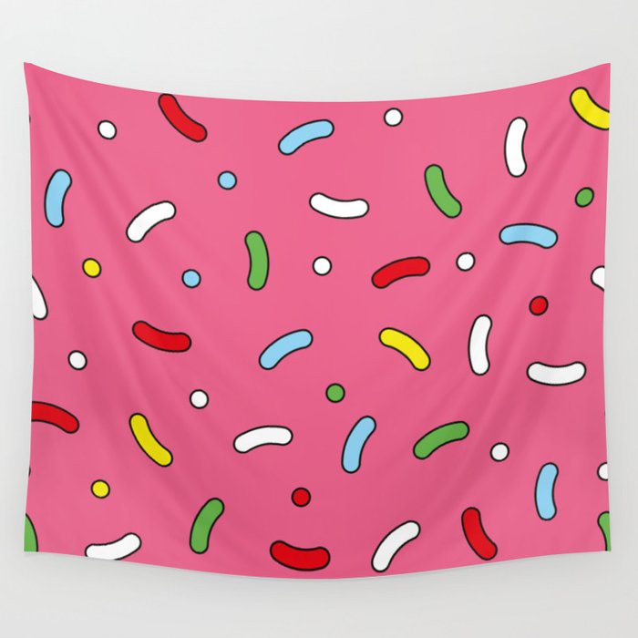 Colorful Confetti Wall Tapestry