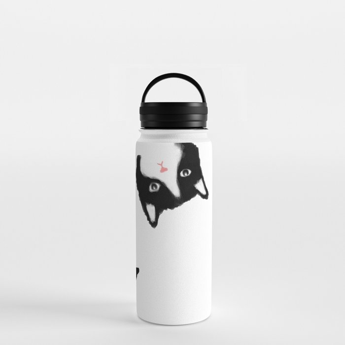 Cat design water bottle hot sale