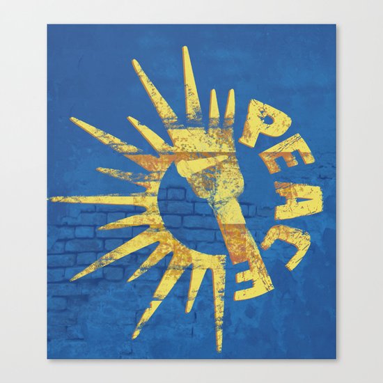 Moar Peace Canvas Print