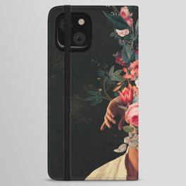 Roses Bloomed every time I Thought of You iPhone Wallet Case