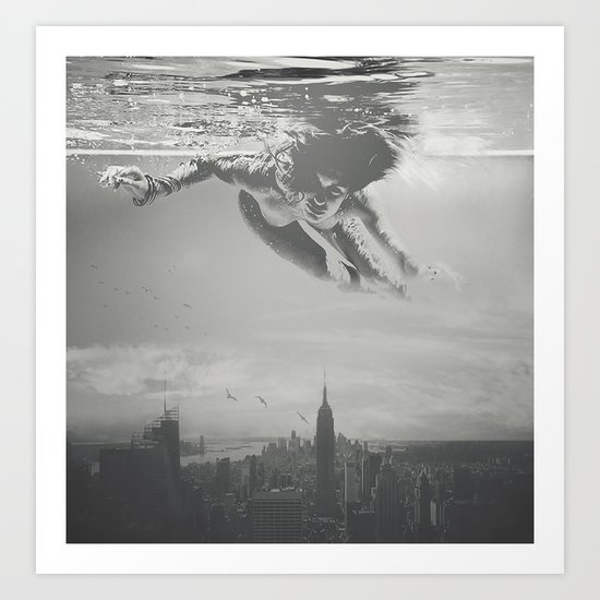 Invisible Cities Art Print