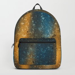 Abstract Fractal Galaxy Universe Reflections Backpack