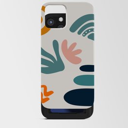 Nordic Shapes Abstract iPhone Card Case