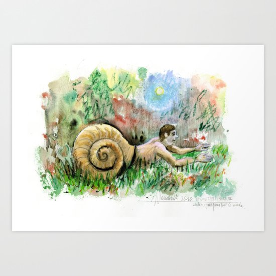 Human condition Art Print