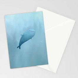 Cute Whale Shark Stationery Card
