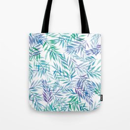 Watercolour Ferns | Original Blue Green Tote Bag