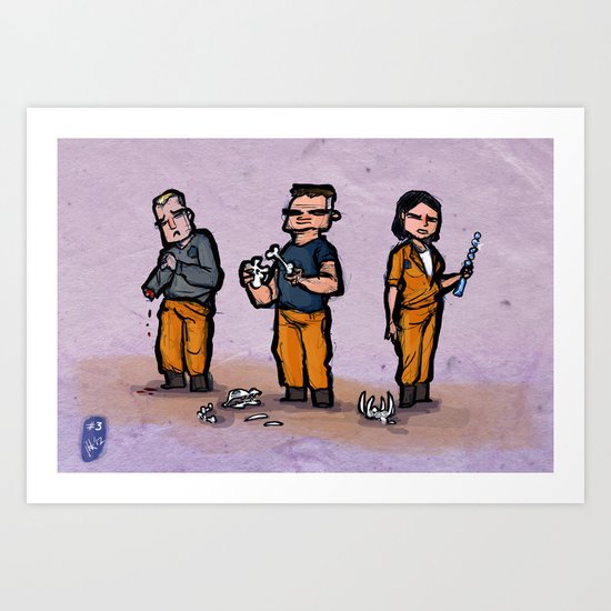 Use Verb on Noun #3: The Dig Art Print
