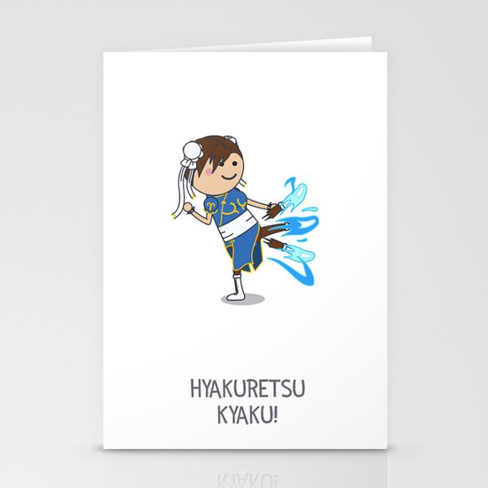 HYAKURETSU KYAKU! Stationery Cards
