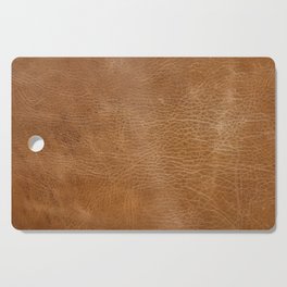 Tan Leather Design Cutting Board