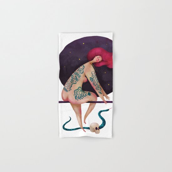 Sexy witch Hand & Bath Towel