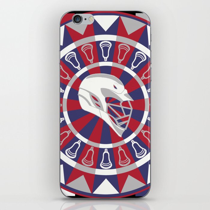 Lacrosse Shakey Dartboard iPhone Skin