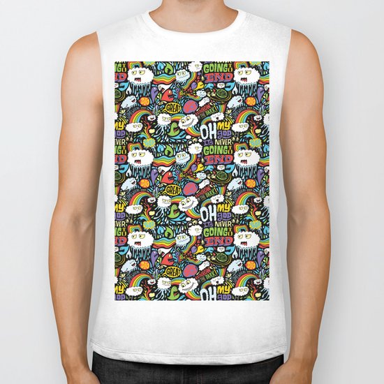 Rainbow in the Dark Biker Tank