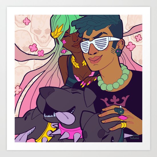 Hades Art Print