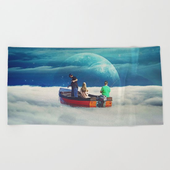 In The Same Boat Beach Towel