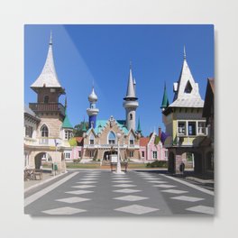 Argentina Photography - Beautiful Theme Park In Manuel B. Gonnet Metal Print