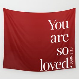 So Loved Wall Tapestry