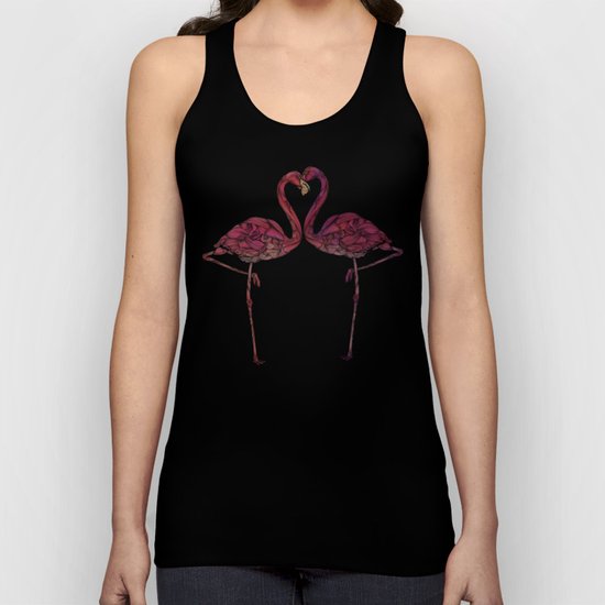 Flamingos Unisex Tank Top