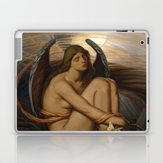 Soul in Bondage, Elihu Vedder 1891 Laptop & iPad Skin