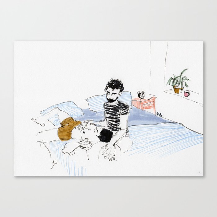 we don't have to leave Canvas Print