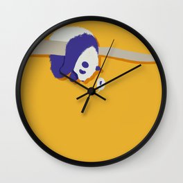 Stuck Panda Wall Clock
