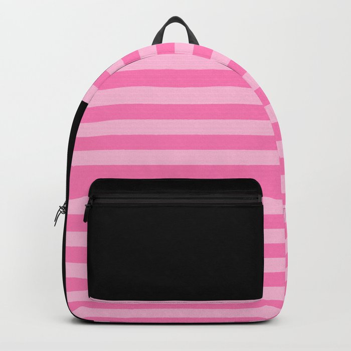Black backpacks top from pink