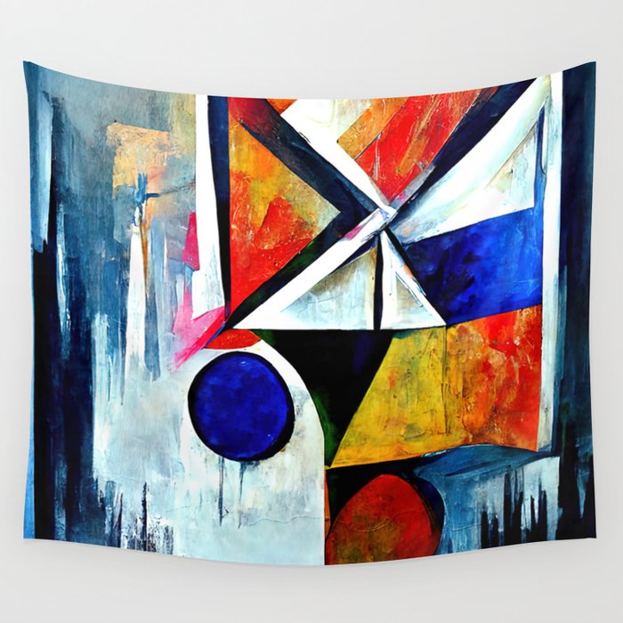 Abstract Project Wall Tapestry